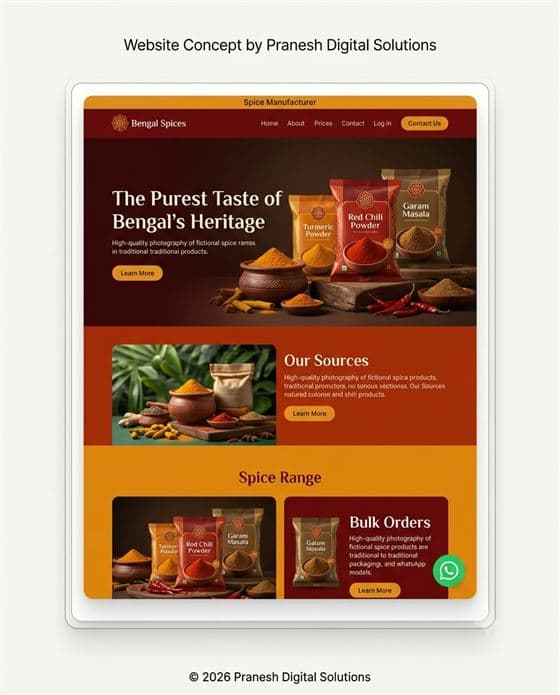 Design concept sample 5 by Pranesh Digital Solutions