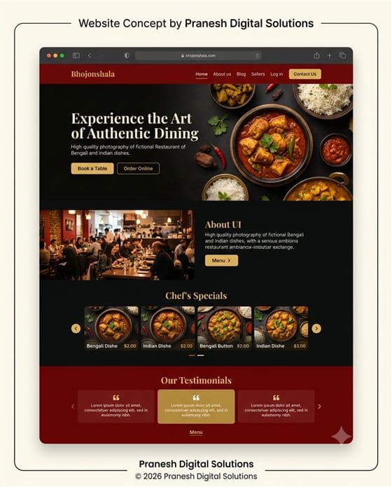 Design concept sample 7 by Pranesh Digital Solutions